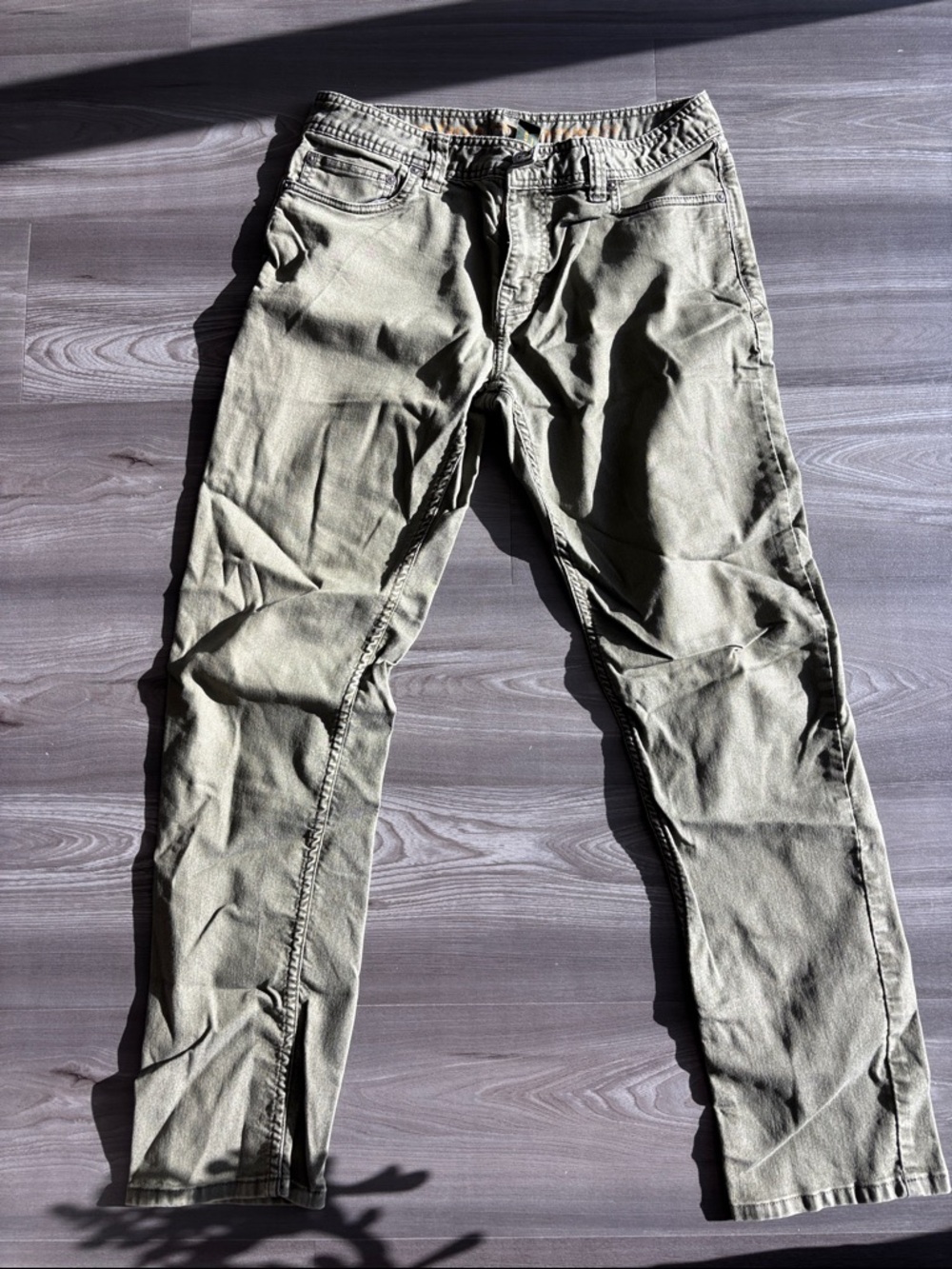Prana Olive Green Men's Chinos